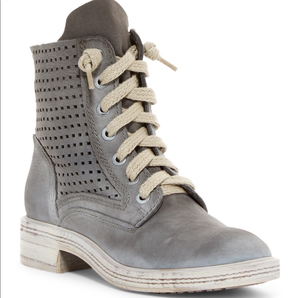 DOLCE VITA Aldis Perforated Combat Bootie